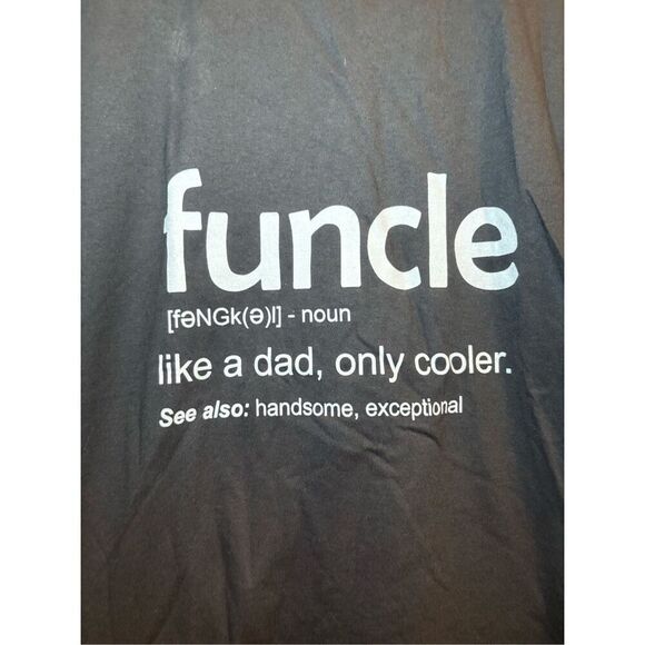 Funcle T-shirt size Large - Picture 2 of 2